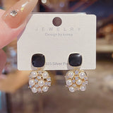 Crystal Flower Earrings
