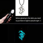 Luminous Dragon Pendant Necklace