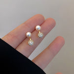 Crystal Flower Earrings