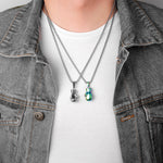 Men's Stainless Steel Boxing Necklace