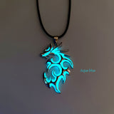 Luminous Dragon Pendant Necklace